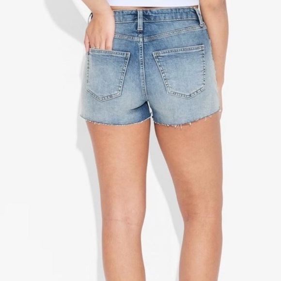 WILD FABLE Mid-Rise EasyRigid Cut-Off Jean Shorts - NEW Women’s size 0 - Picture 3 of 6